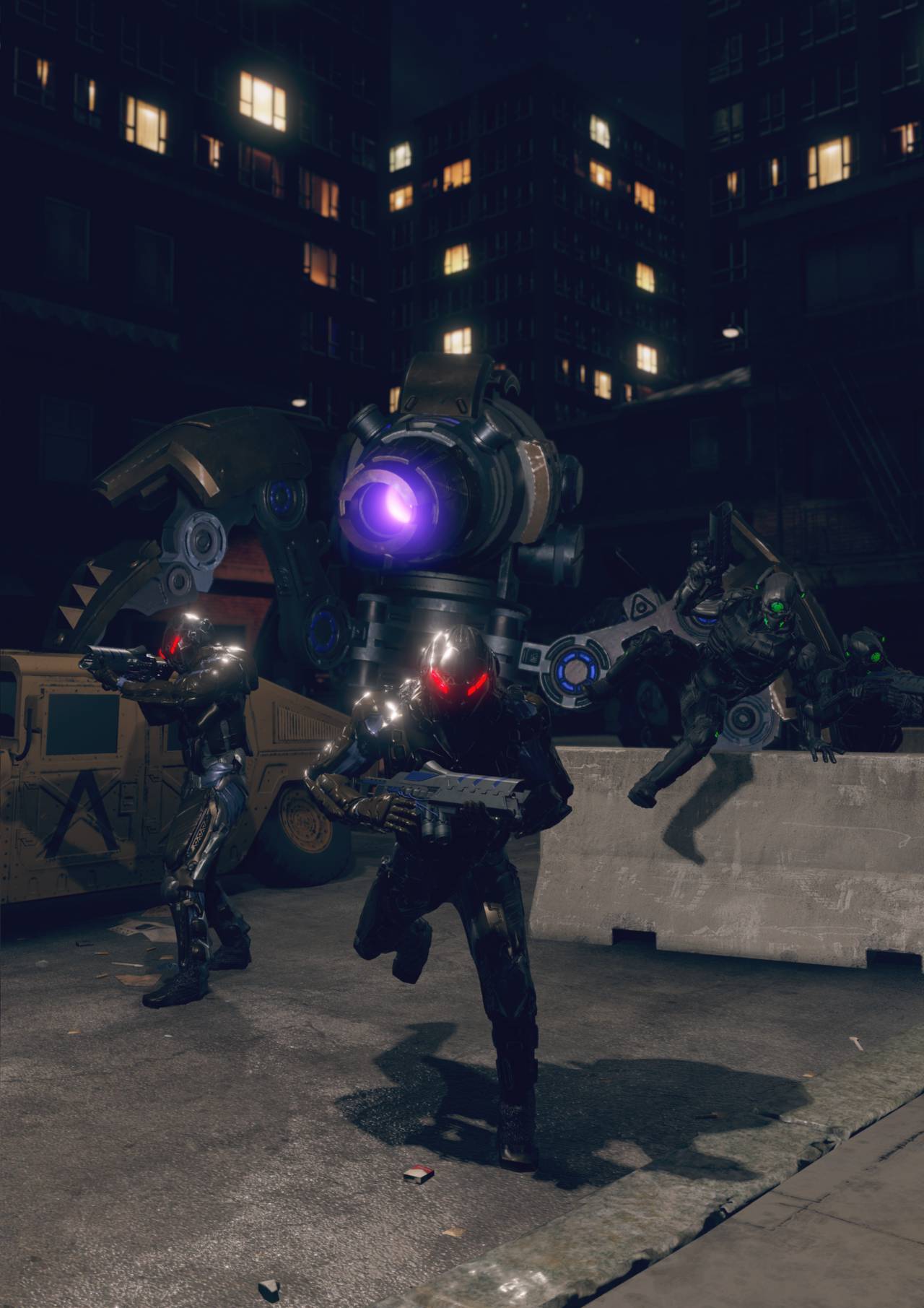 Strike Team Delta Defenders of Earth Lightning VR